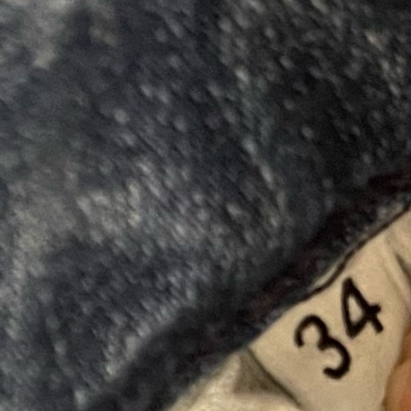 Hudson, new condition, Blake Slim Straight Jean, 34, zip fly, Unseen wash - Picture 9 of 11